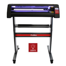 720 vinylskærer med stativ og LED-lysguide