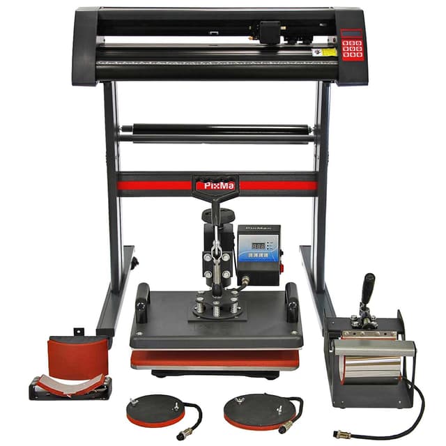 PixMax 5-i-1 varmepresse og vinylskærer