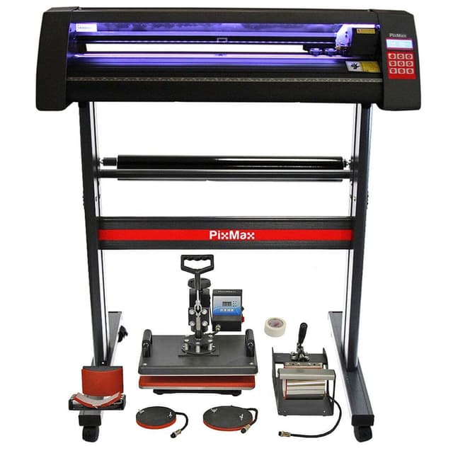Vinylskärplotter LED, 5 i 1 Värmepress & Signcut Pro