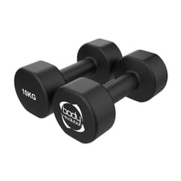 2 x 10 kg neopren håndvægte