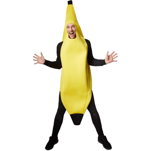 Maskeraddräkt Unisex Banan Storlek:L 50-52