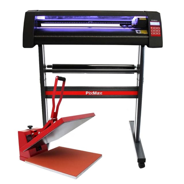 LED-vinylskærer med 50 cm muslingevarmepresse og software