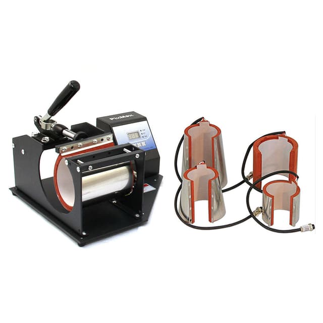 PixMax 5 i 1 krusvarmepresse og elementer