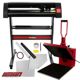 PixMax 38 cm muslingevarmepresse, vinylskærer