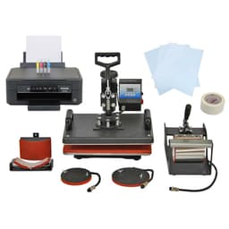 5-i-1 varmepresse og Epson-printer