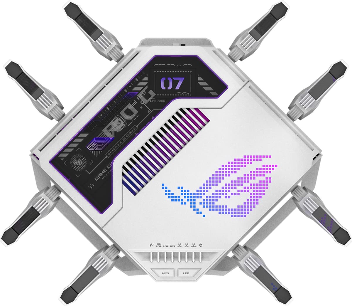 Rog Mesh Router Asus ROG AS GT-BE19000 AI WF7/BE19000 mesh router - Elkjøp
