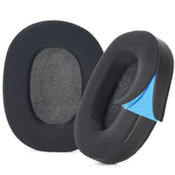 2 St Svarta Iskalla Öronkuddar Kompatibla med Sony WH-1000XM6 - Ersätt