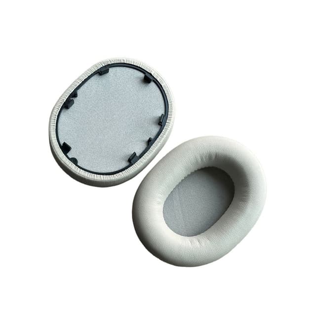 2 St Proteinläder Öronkuddar Kompatibla med SONY WH-1000XM5 & XM6 Hörlurar Grey
