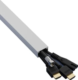 D-Line Trunking kabelkanal (2m, hvit)