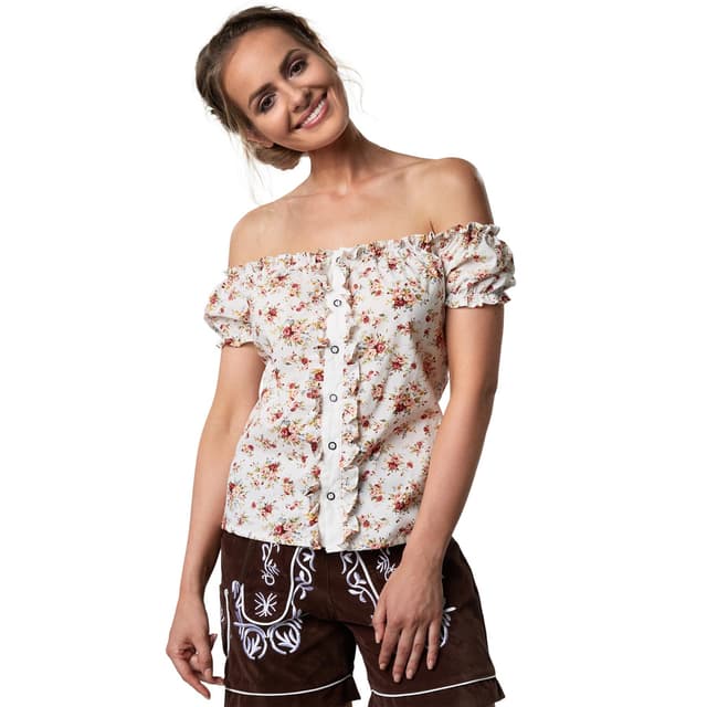 tectake Tracht-blus Sopherl M, flerfärgad