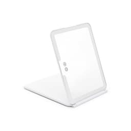 LED Sminkspegel med 3X Förstoring - Portabel & Dimbar, Perfekt för Res