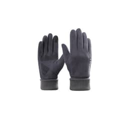 Miesten käsineet – lämpimät ja mukavat pyöräilyyn ja ulkoiluun Harmaa