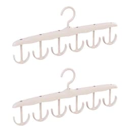 Multifunksjonell Roterende Krok Henger - Hvit 2 Pack