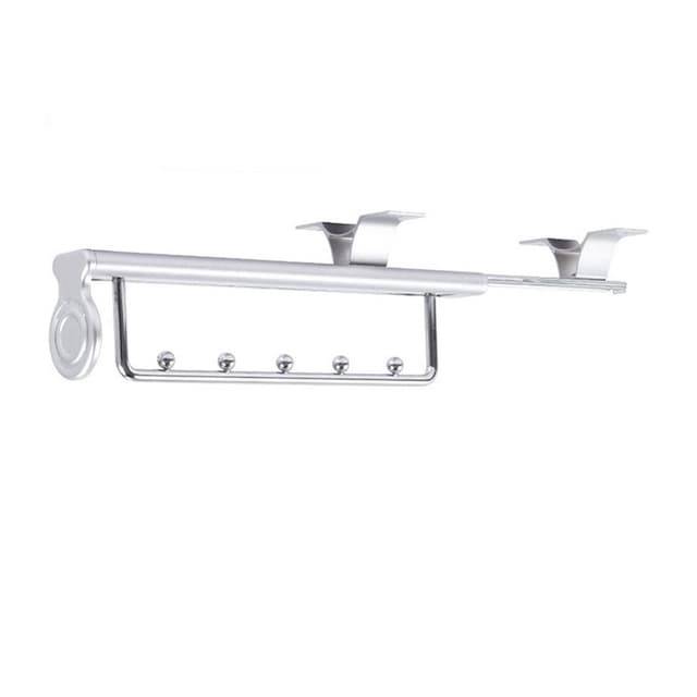 Lyxigt Pull-Out Byxställ Silver M