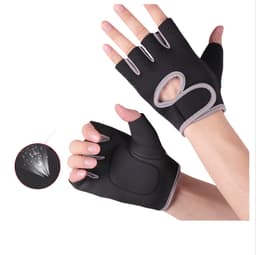 Urheilukäsineet miehille ja naisille Harmaa L