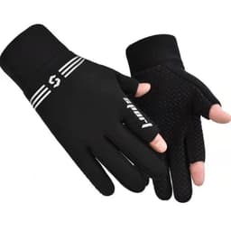 Par sportsutendørs sykkelhansker Sort