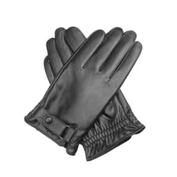 Varme hansker i svart saueskinn for menn, for vinterkjøring og motorsykkel XL