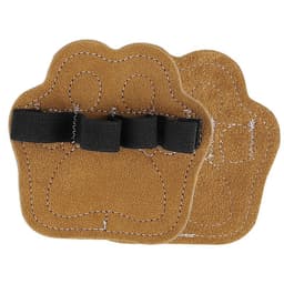 Brun Fire-Finger Treningshåndbeskyttelse for Vektløfting, Gymnastikk og Pull-ups