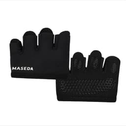 MASEDA Halvfinger Träningshandskar - Anti-Slip Gymhandskar för Viktlyf