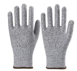 Kuttsikre hansker nivå 5, PU-belagte arbeidshansker, vernehansker, størrelse S Grå S