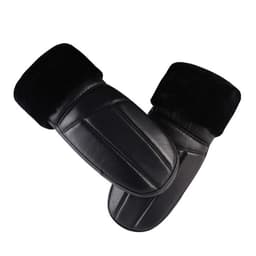 Dame Sorte Cykelhandsker - Vinter Termisk Fleece Foret Touchscreen Cykelhandsker