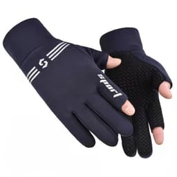 Par sportcykelhandskar för utomhusbruk Blå