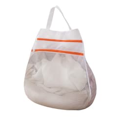 2-pack uppgraderade tvättpåsar med dubbel dragkedja 50 x 50 cm