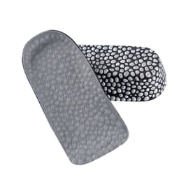 Høydeøkende innleggssåler svarte 3,5 cm 1 par - Komfortable og pustende skoinnlegg for økt høyde L
