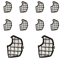 10-pack ersättningsfilter för Vorwerk VK135/140/150 dammsugare