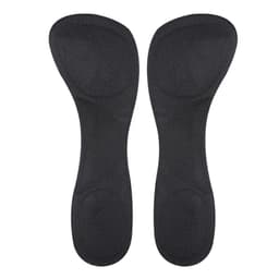 Svangstøtte 3/4 indlægssåler (par) Sort
