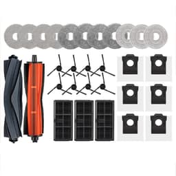 Robotti-imurin lisävarustepaketti - Yhteensopiva Dreame X40 -sarjan kanssa - Harja, suodatin, moppi ja pölypussisetti