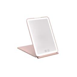 Bärbar LED Sminkspegel med Touchkontroll och USB-laddning - Roséguld
