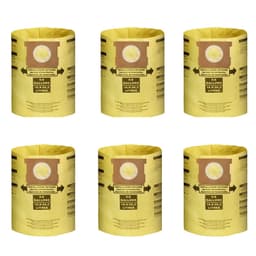 Støvposer for Shop-Vac-støvsugere, gul (6-pack) 5-8 liter