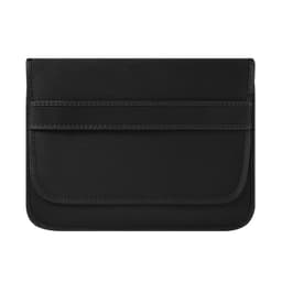 13-tommers Enkel Flip Laptop Sleeve Beskyttelsesetui - Svart Neopren
