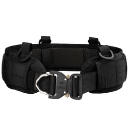 Taktiskt bälte med metallspänne Svart
