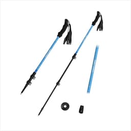 NECASILx3 Halkfri Hopfällbar Vandringsstav - Justerbar 3-delad Alumini