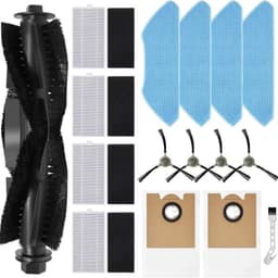 DianSung reservetilbehørssett kompatibel med Lefant M2/M2 Pro/M2S Pro robotstøvsuger