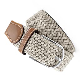 Elastiskt webbbälte - 107cm Blå   Grå