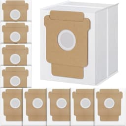 10-Pack Ersättningsdammpåsar Kompatibla med iRobot Roomba i & s Serien