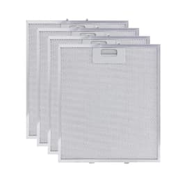 4-Pakks Fettfilter Erstatning for Kjøkkenvifte, Kompatibelt med Whirlpool, Ikea, Jenn Air W10169961A