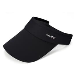 Sommer Åpen Topp Hatt - Sports Solskjerm - Svart Bomull