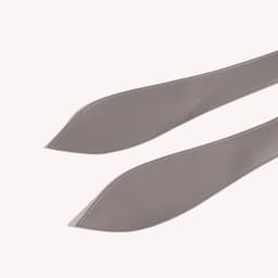 Knyttet PU-lærbelte for kvinner Grå