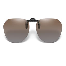 Polariserte Clip-on Solbriller med Etui Brun