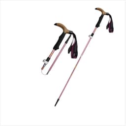 Fällbar vandringsstav i aluminiumlegering med 4 sektioner - Justerbar