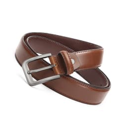 Miesten aito nahkavyö 130 cm Ruskea