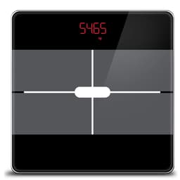 Älykäs kehonkoostumusvaaka, musta: Seuraa terveyttäsi
