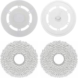 Erstatningsmoppeputer og holdere kompatible med Ecovacs Deebot T20 Omni & T20 PRO - 2 sett