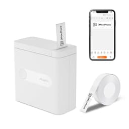 Kannettava Bluetooth-tarratulostin - Mini langaton lämpötarratulostin, 203 dpi