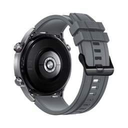 Silikonklockarmband 22mm för Huawei Watch Ultimate Mörkgrå