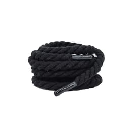 Ersättningsskosnören, tillbehör för dekoration av tjocka hamprep Svart